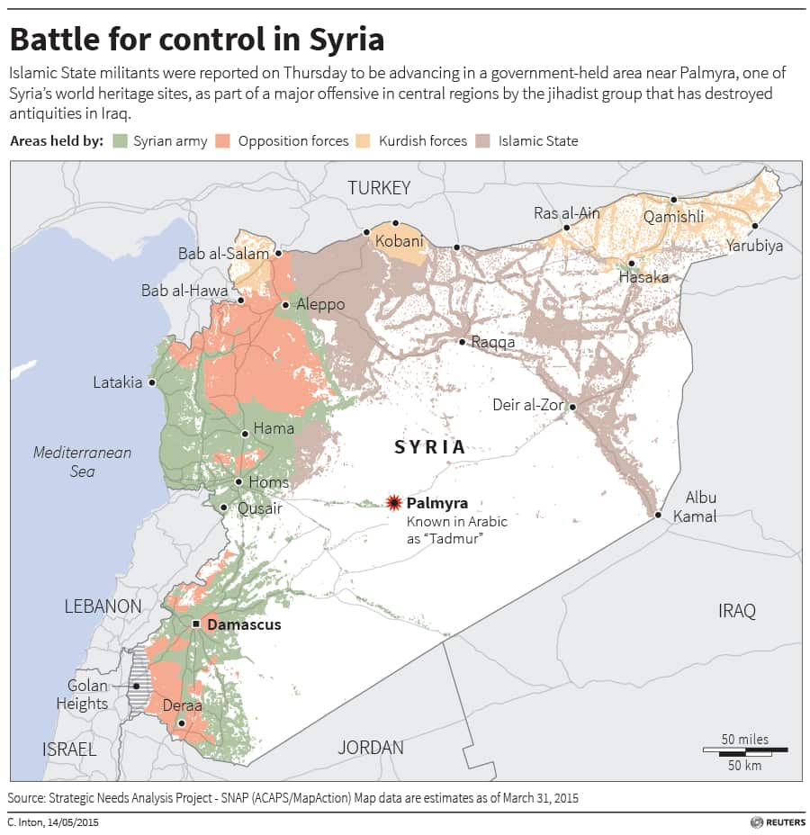 Battle for control in Syria