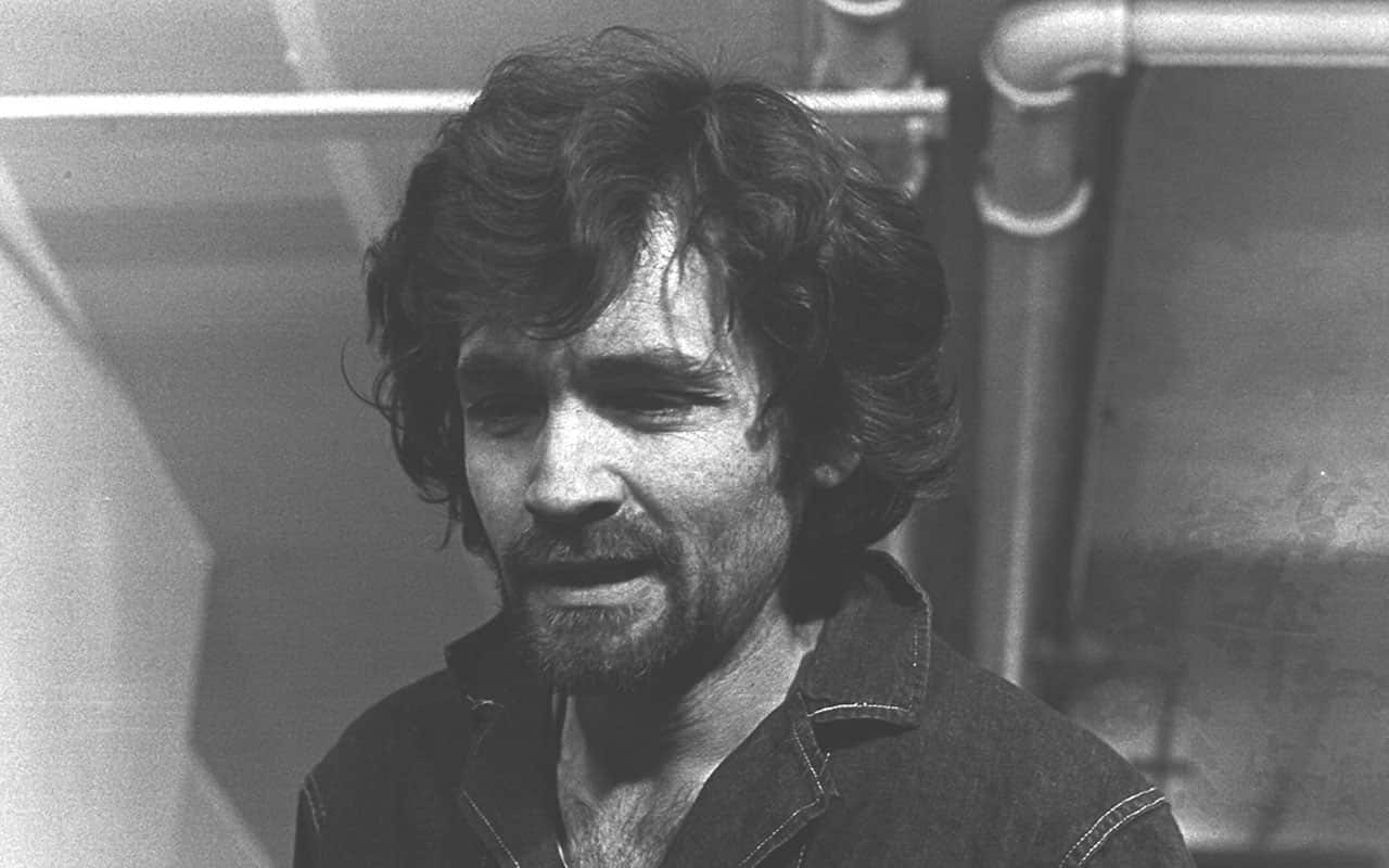 Charles Manson en route to LA court room in December, 1970.