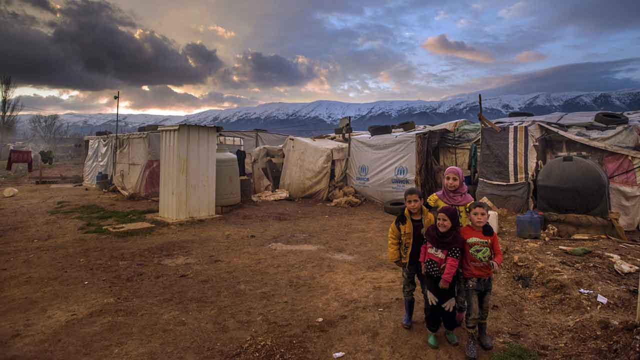 Refugee children