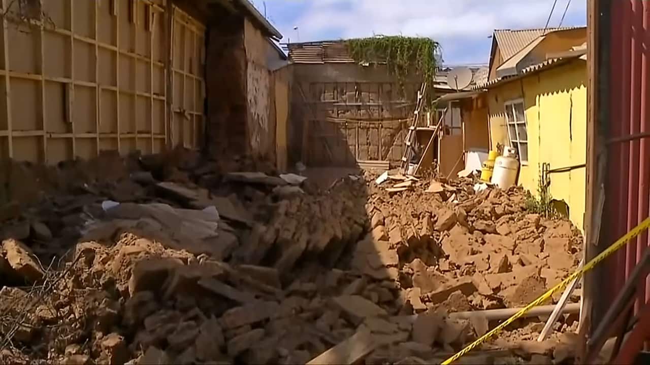 A 6.7-magnitude earthquake hit Chile caused several landslides. 