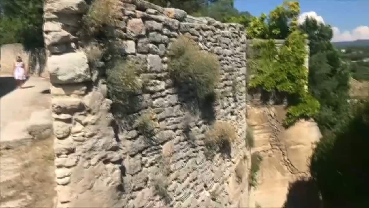 A screenshot from the area in France where Wang died 