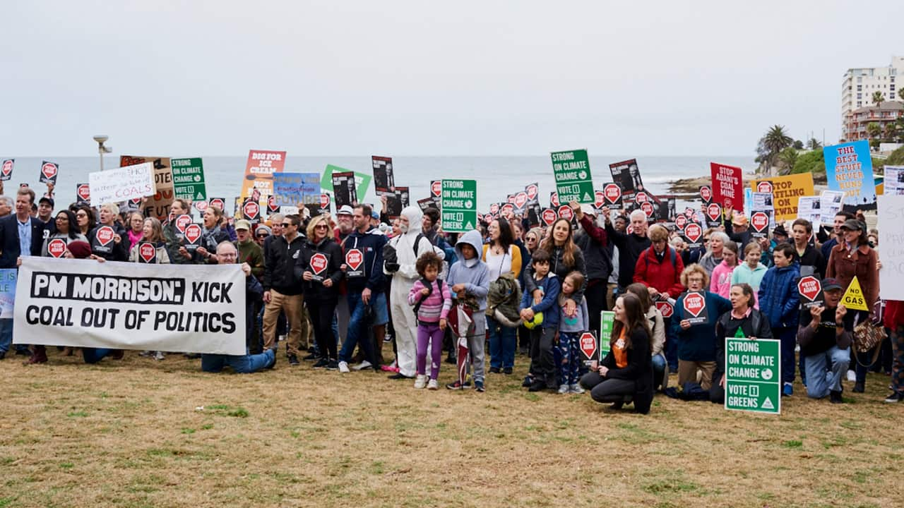 Climate protests across the world | SBS News