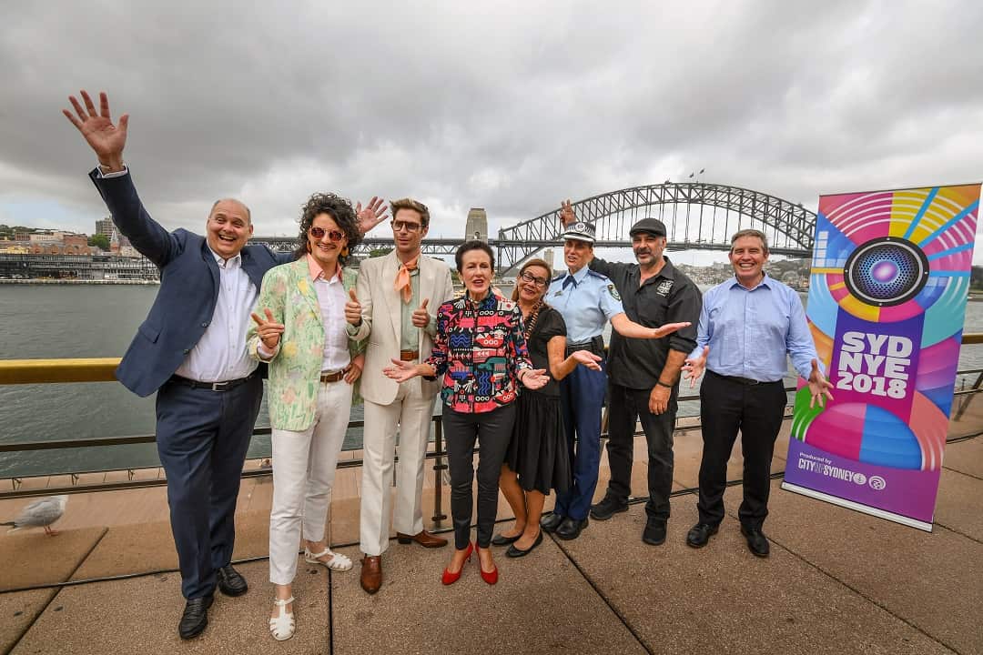 Lord Mayor of Sydney, Clover Moore at the  Sydney NYE launch at the Opera House.