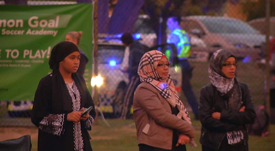 It was a tough game, but police still claimed victory 3-0