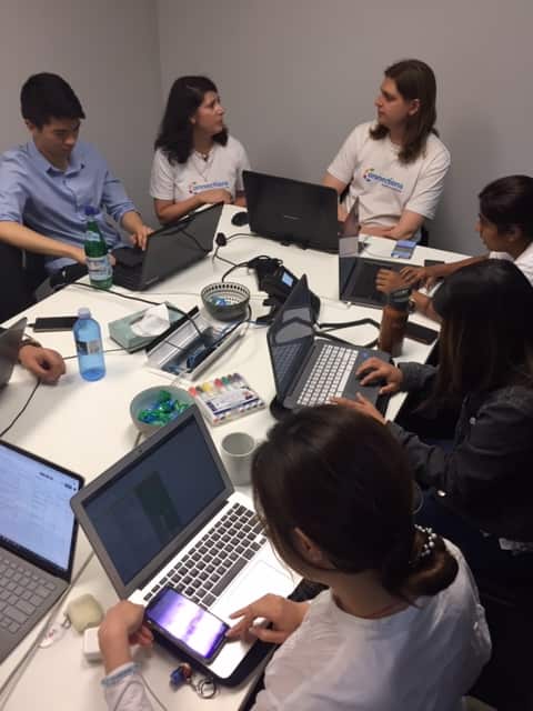 Rinku manages a multi-cultural team of volunteers at Connections. 