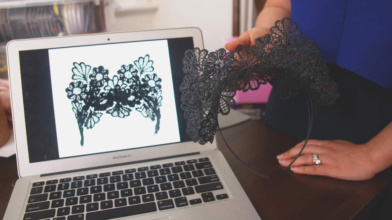 Copy of Lady of Leisure Millinery head piece 