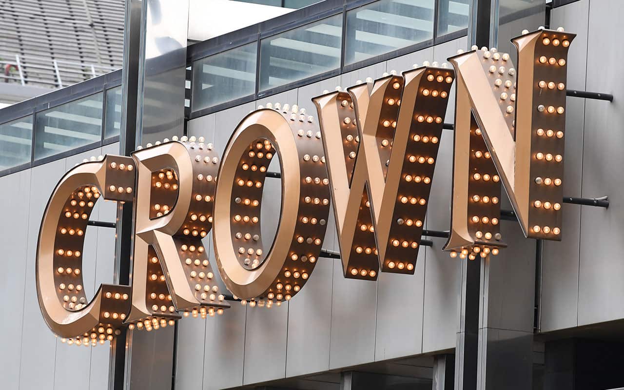 The exterior of the Crown Casino, located on Southbank, in Melbourne, Friday, August 4, 2017. 