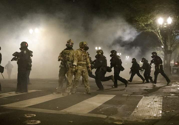 Federal Agents Push Into Portland Streets, Stretching Limits of Their Authority