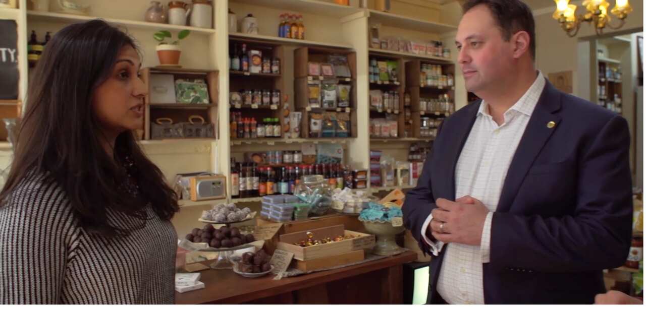 Minister Dalidakis says the Victorian Government is focussing on communicating will small businesses.