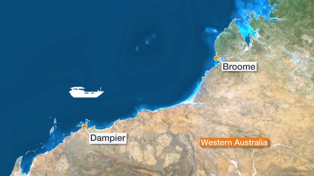 A boat suspected of carrying asylum-seekers has been spotted off the WA coast. (SBS)