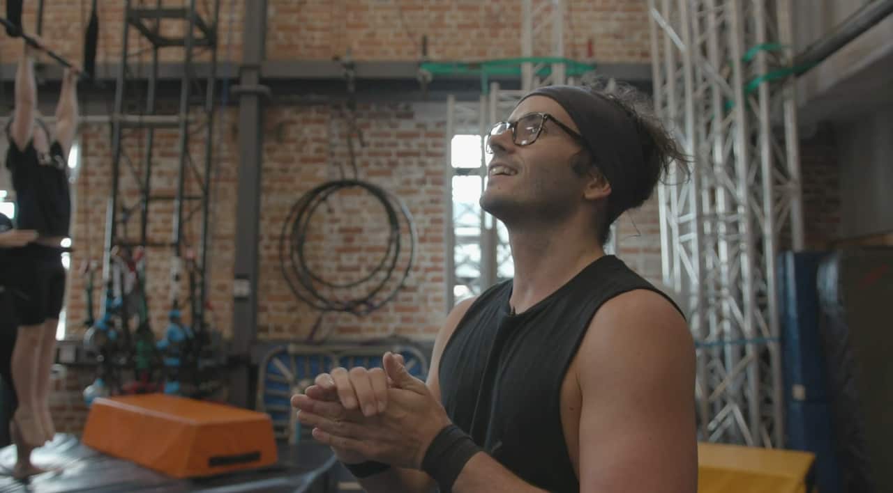 Daniel in the gym