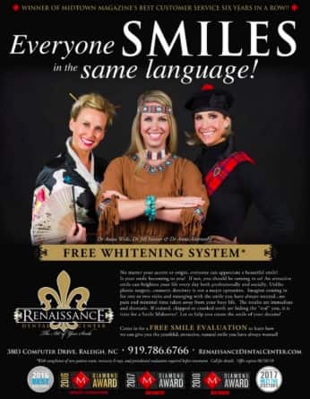 An image of the ad in Midtown Magazine