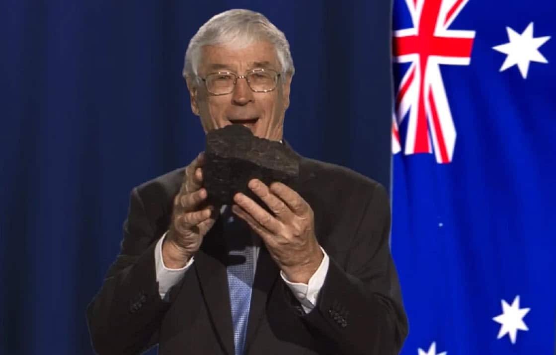 Dick Smith has released a video parodying the prime minister Scott Morrison.