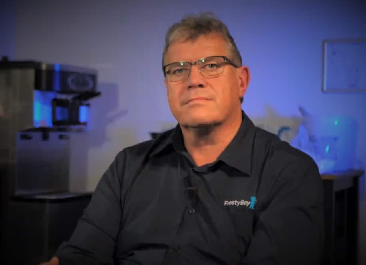 Frosty Boy Managing Director Dirk Pretorius.