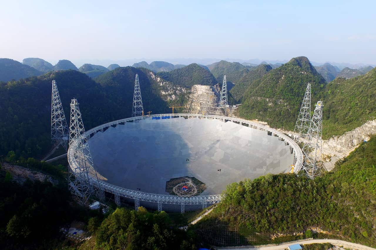 FAST telescope in China