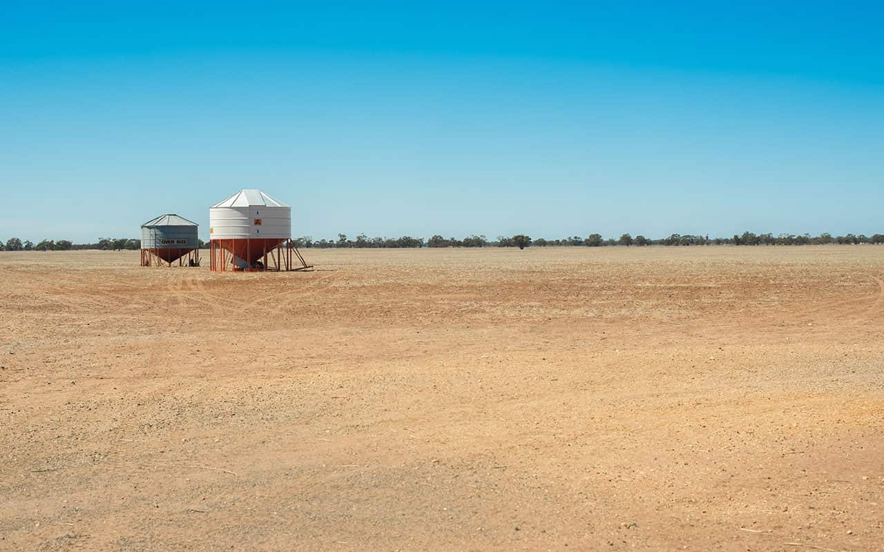 Australia is in the grip of a severe drought. 