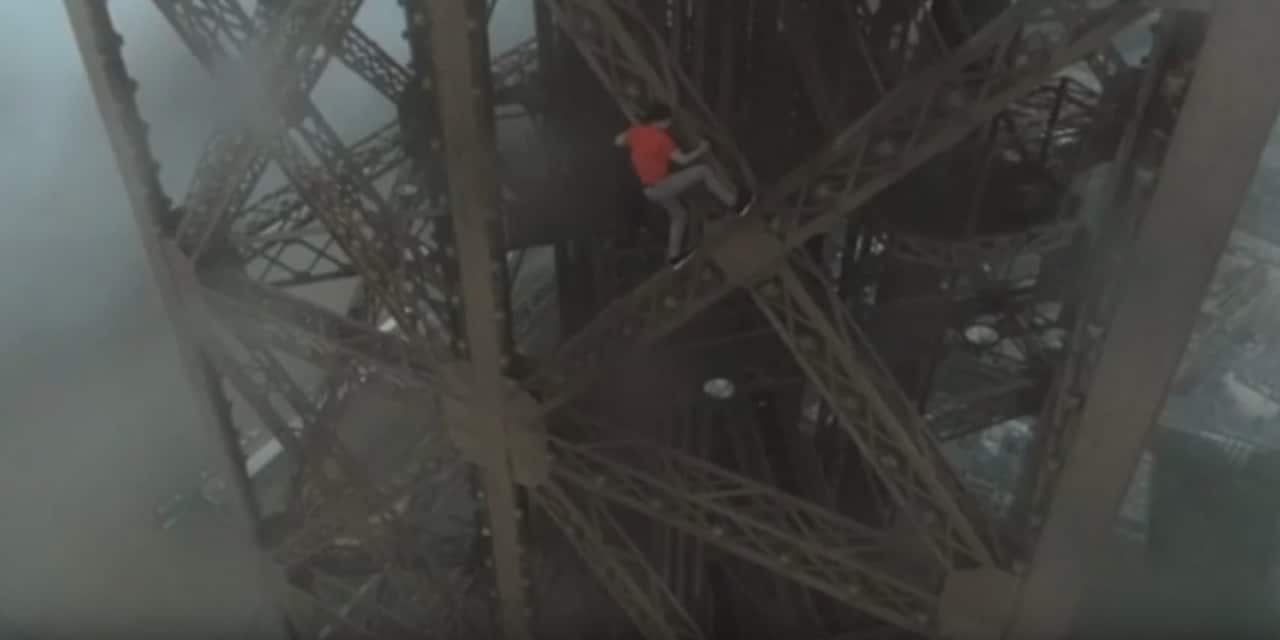 The men say they did not use safety equipment to scale the Paris icon.