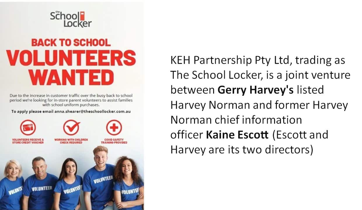 School locker flier