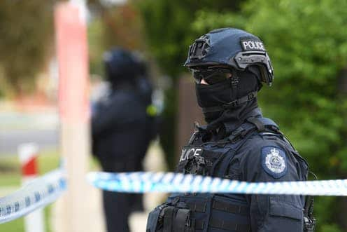 Australian Federal Police officer.