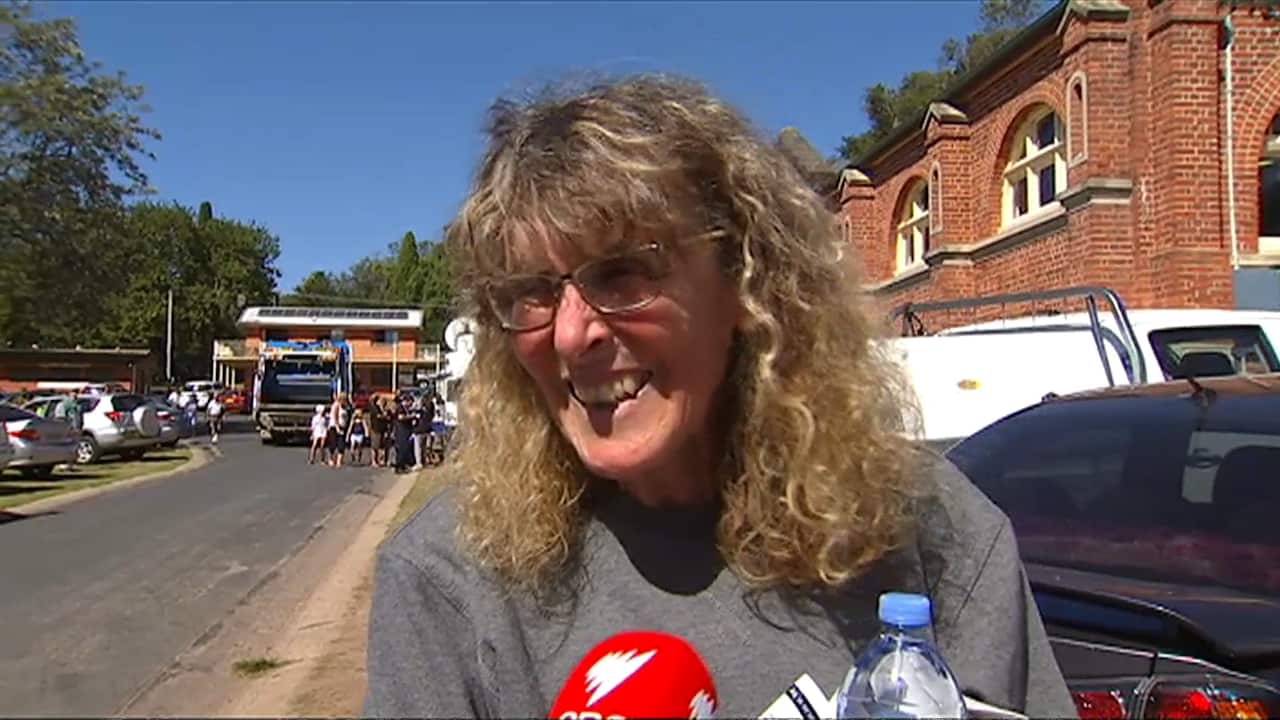 Local resident Amanda Galvin Myers siad the fires came out of nowhere.