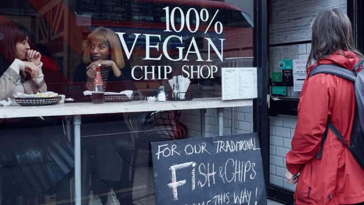 The newly opened branch of Sutton and Sons in Hackney, England.