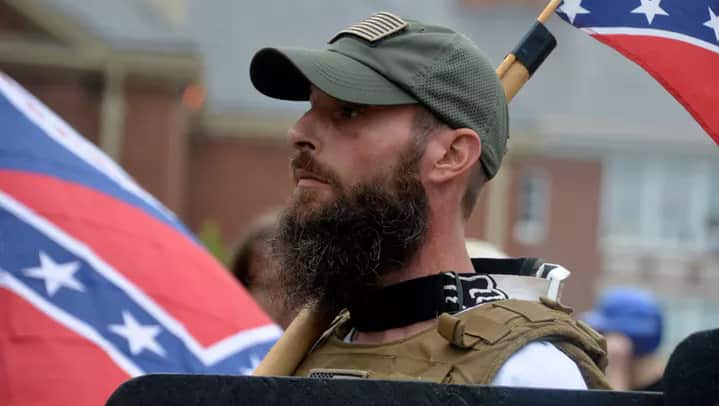 The confederate flag implies a nationalism that sees white Americans as superior, and promotes slavery. 