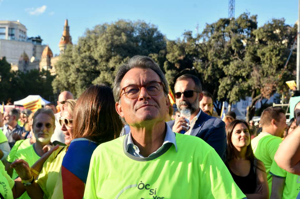 Former President of the Government of Catalunya, Artur Mas.