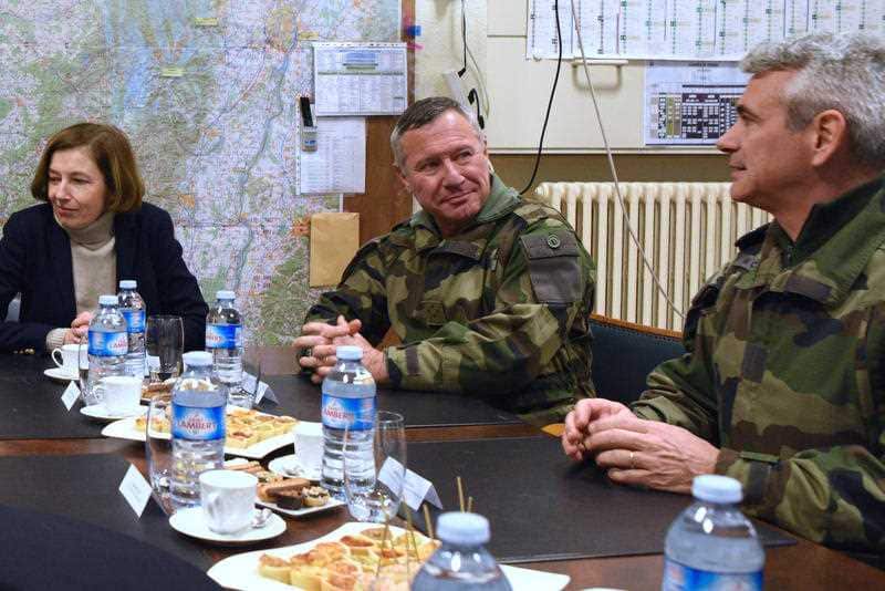 Florence Parly, France's Minister of Armed Forces, meets with senior military officials in the wake of the recent Strasbourg terror attack. 