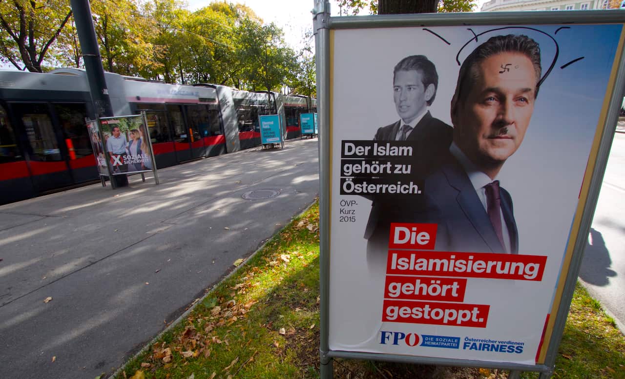 Freedom Party campaign poster 