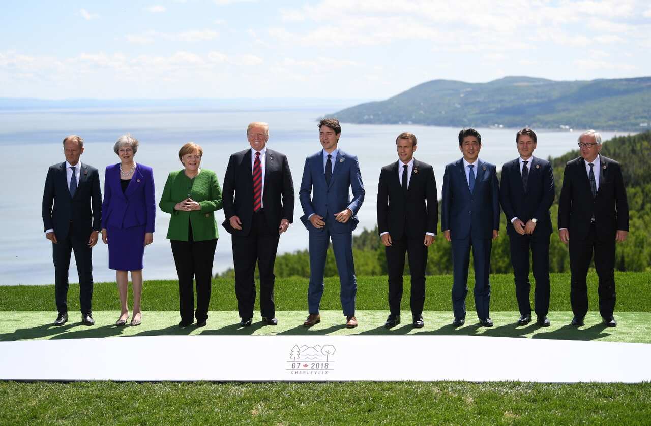 The G7 Summit runs from 8 to 9 June in Charlevoix, Canada.