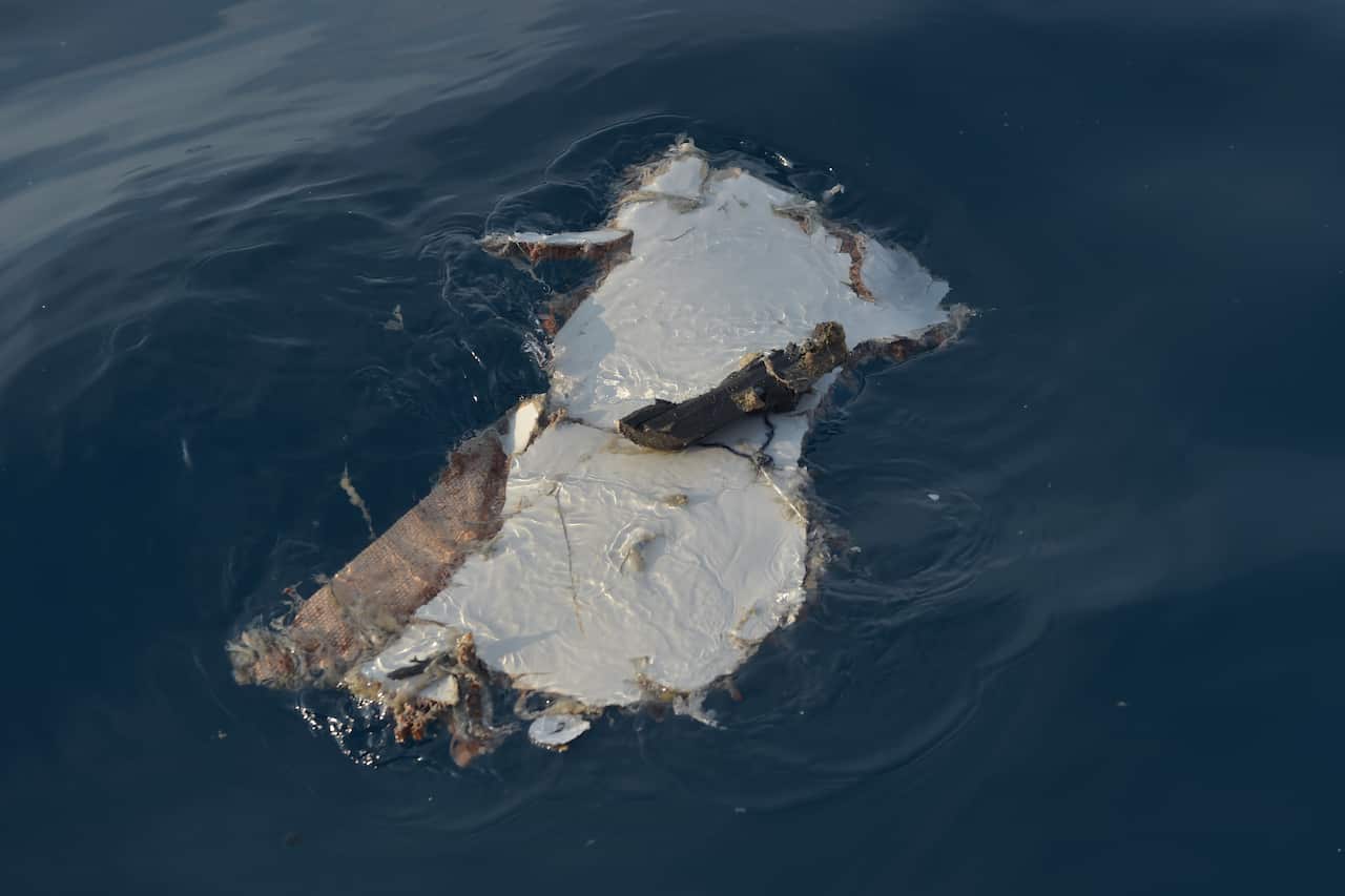 Debris from the ill-fated Lion Air flight JT610.