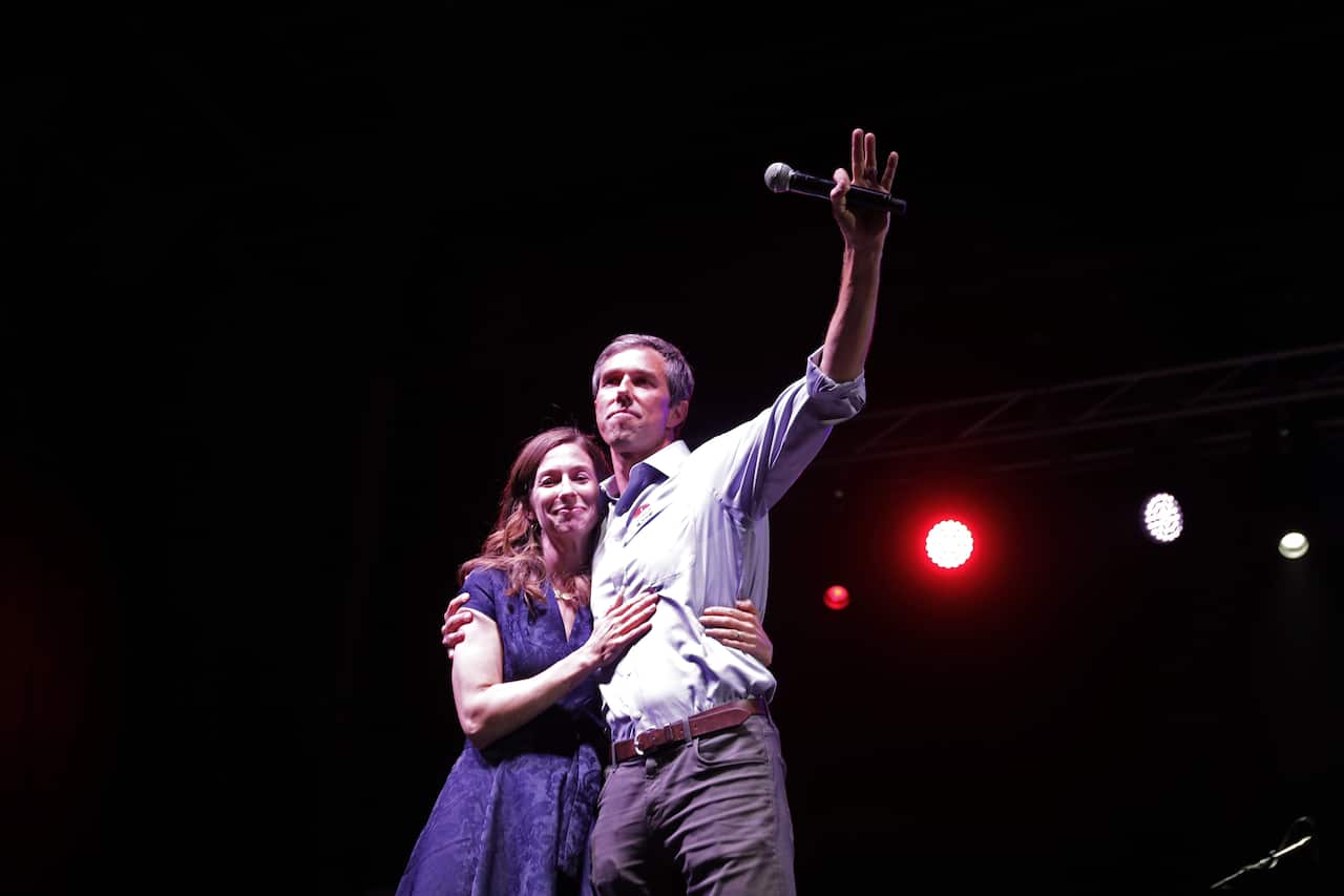 Beto O'Rourke after the 2018 midterms.