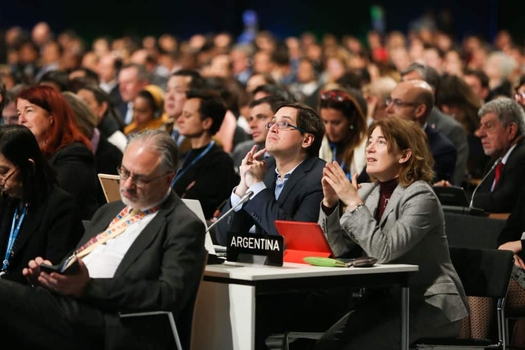 UN climate talks in Poland.