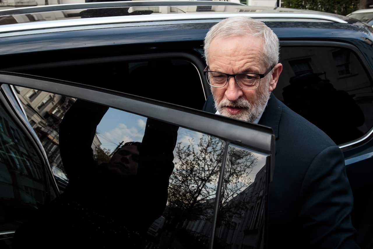 To try to break the deadlock in parliament, May turned to Labour, led by Corbyn.