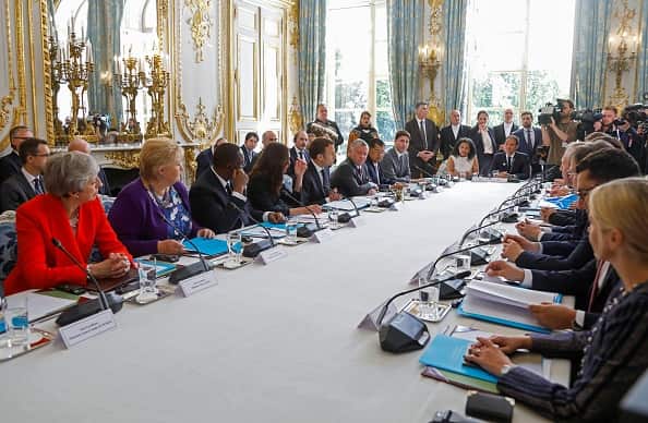 The "Christchurch Call" was spearheaded by Jacinda Ardern and Emmanuel Macron, who joined world leaders in Paris on Wednesday to launch the action.