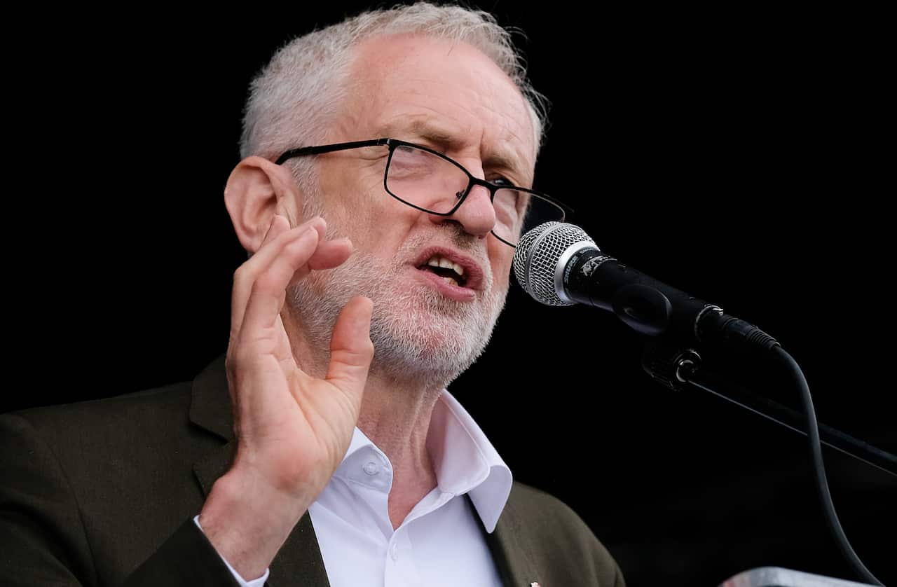 Labour's Jeremy Corbyn believes he has what it takes to lead a caretaker government.