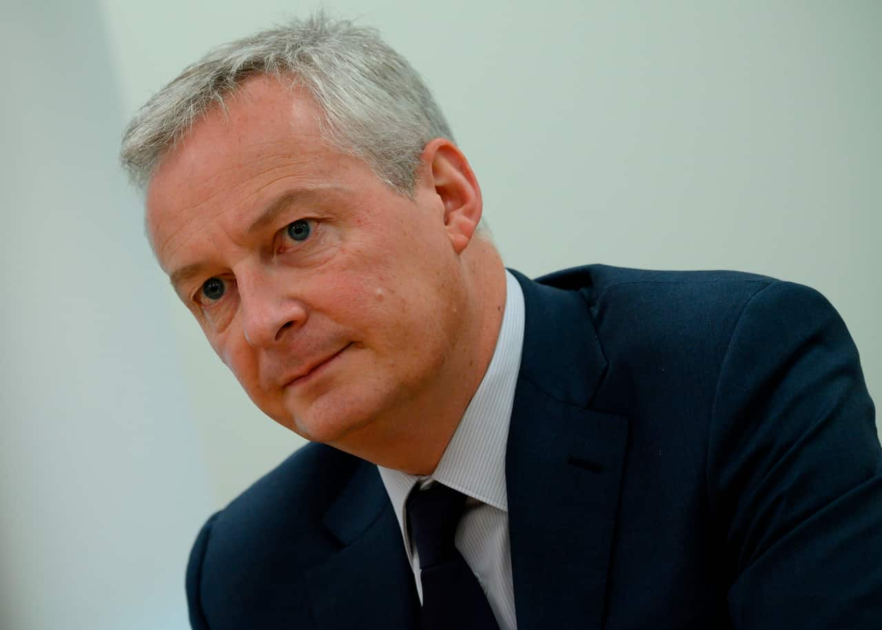 French Finance Minister Bruno Le Maire.