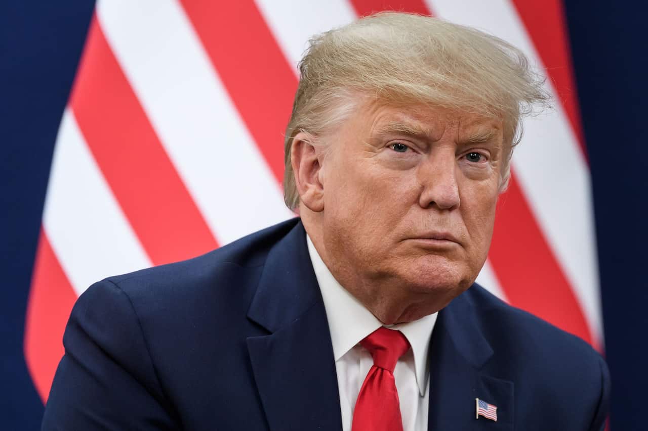 US President Donald Trump