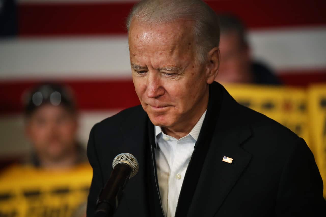 Former Vice President Joe Biden had a disappointing result, limping in at fourth place.