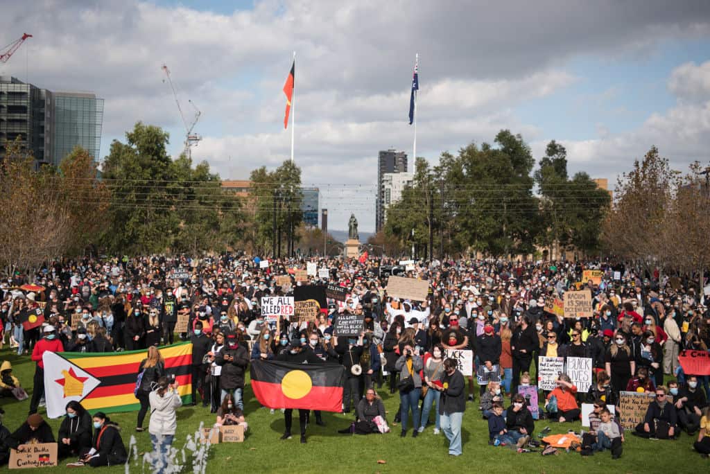 Adelaide BLM protest