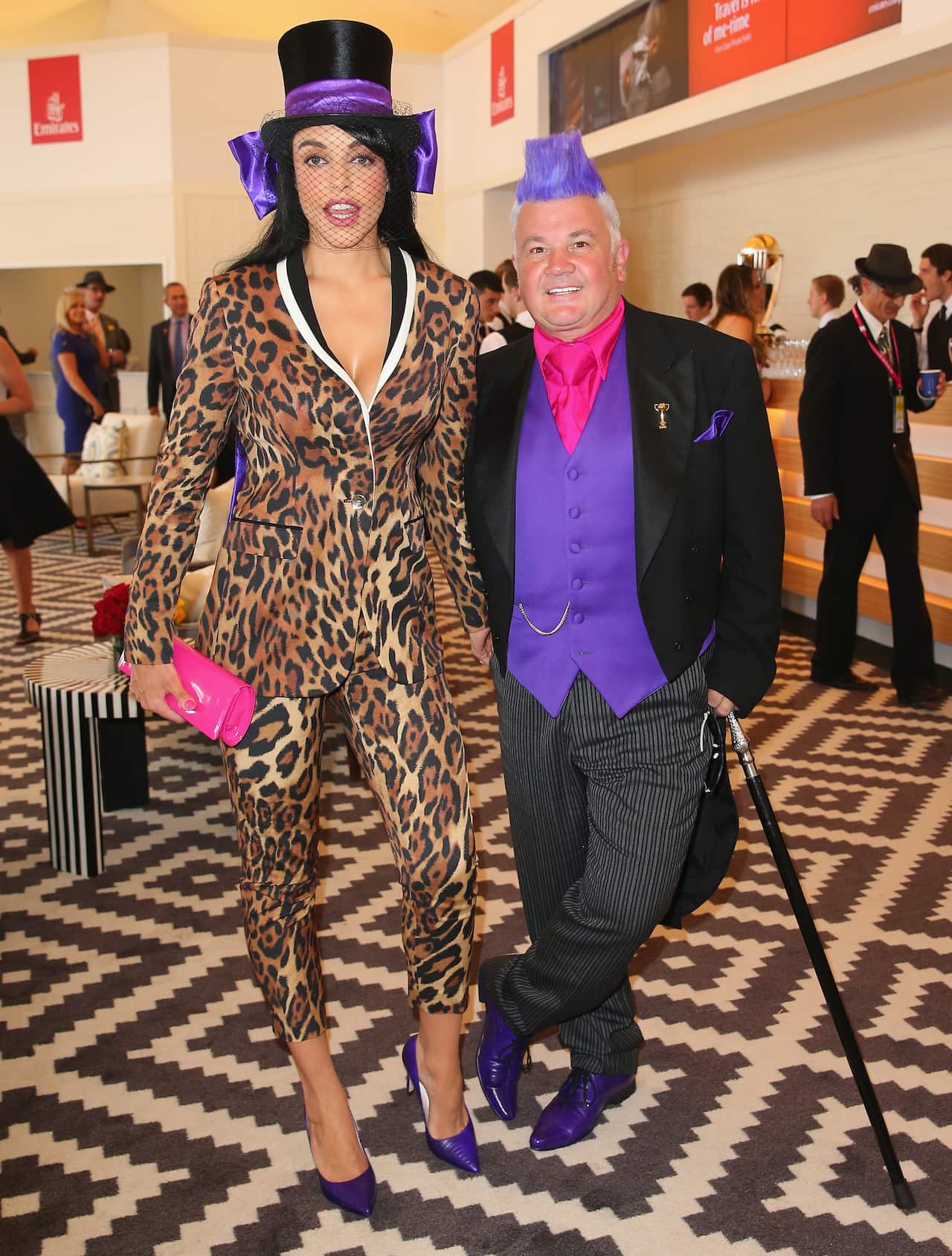 Darryn Lyons and Elissa Friday