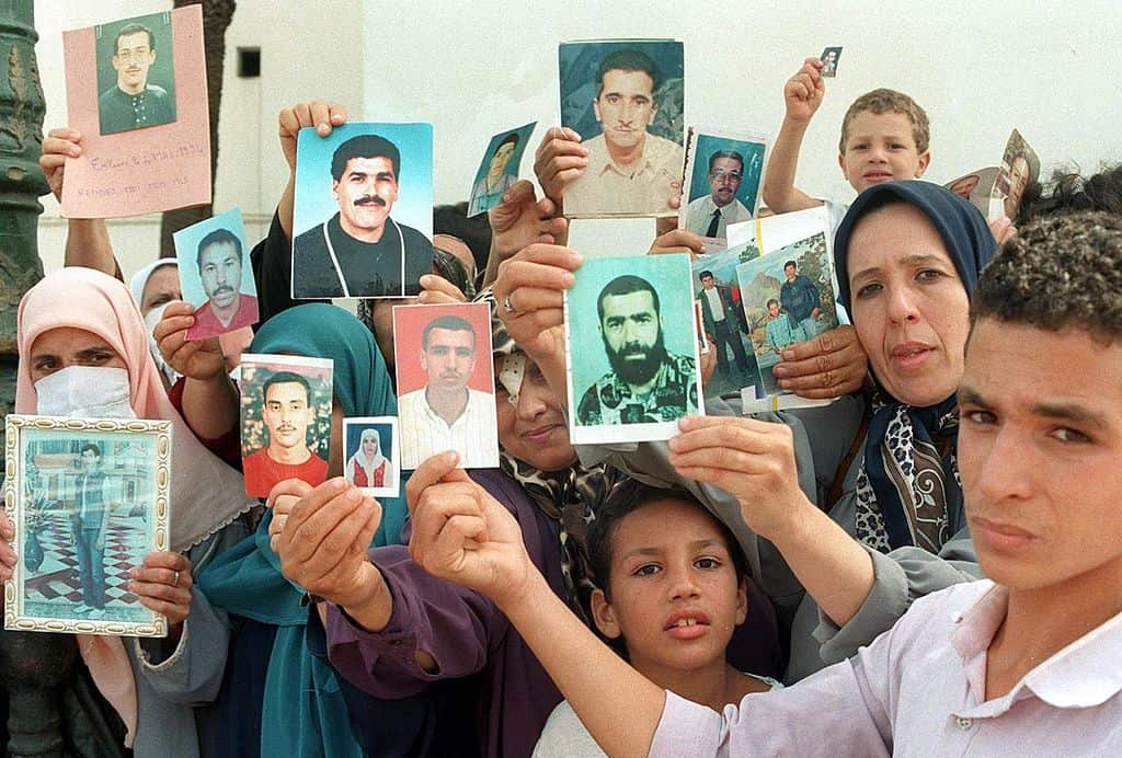 Families of missing victims of terrorism in Algeria