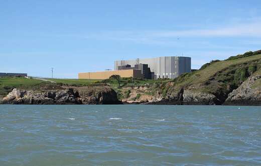 Wylfa Nuclear Power Station, Anglesey, North Wales, Britain.