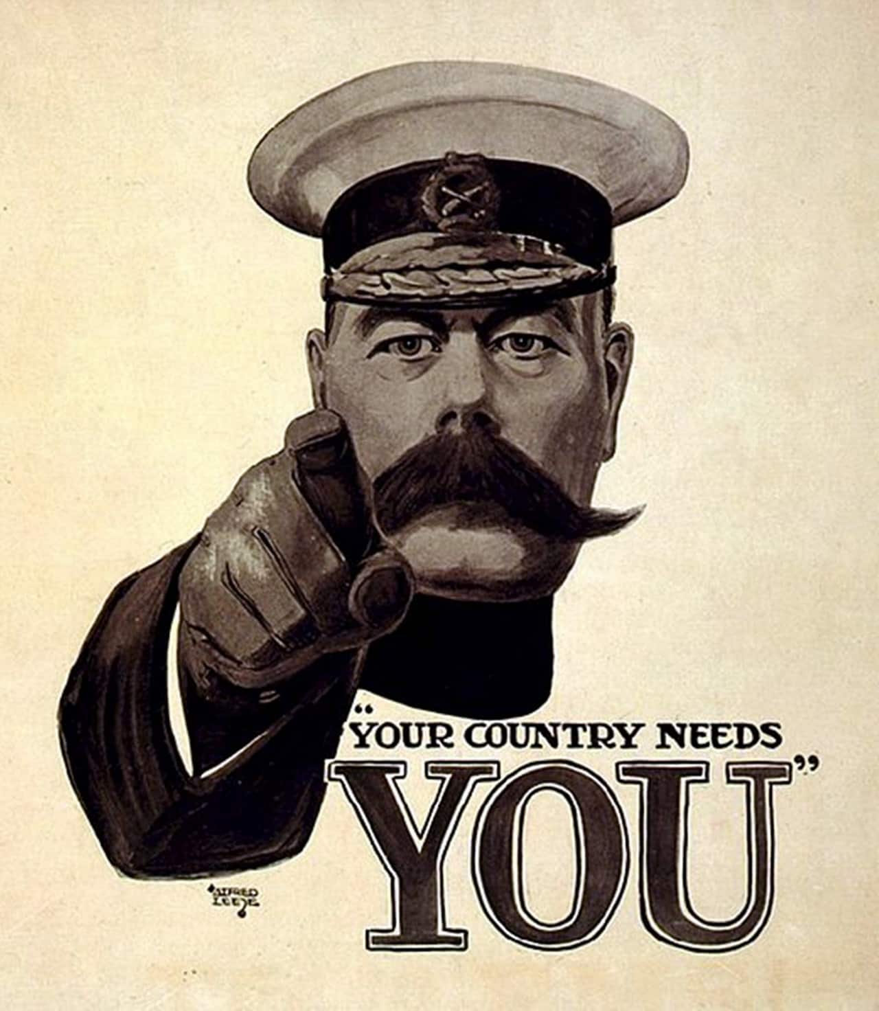 The Lord Kitchener poster.