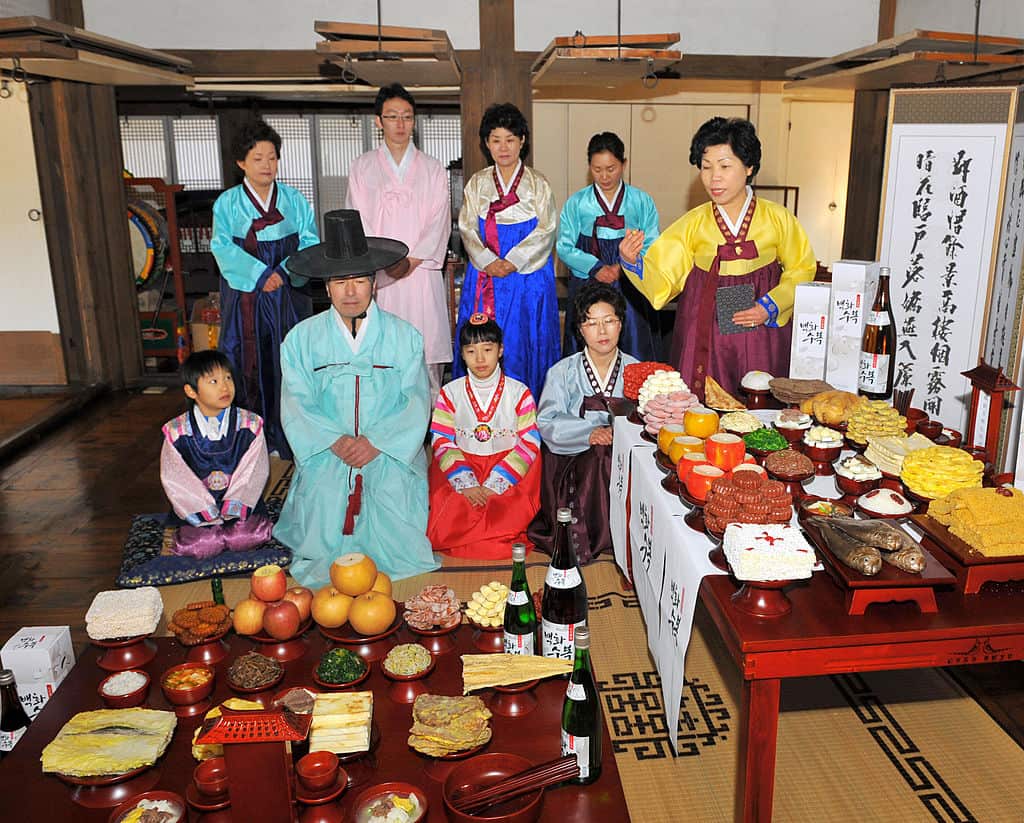 South Korean Charye