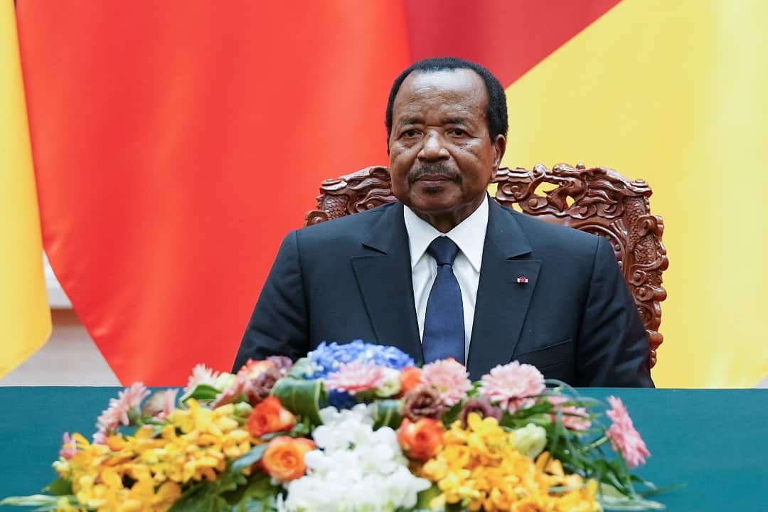Cameroonian President Paul Biya.