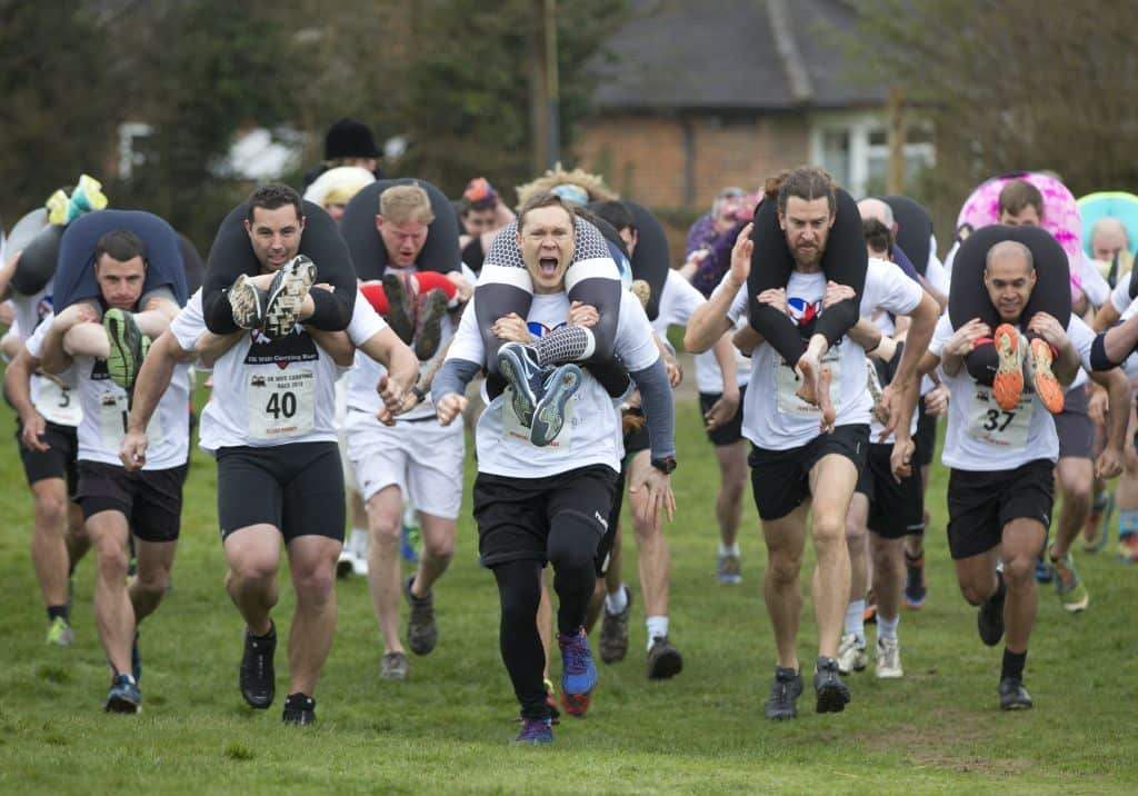 Wife Carrying Competition in UK