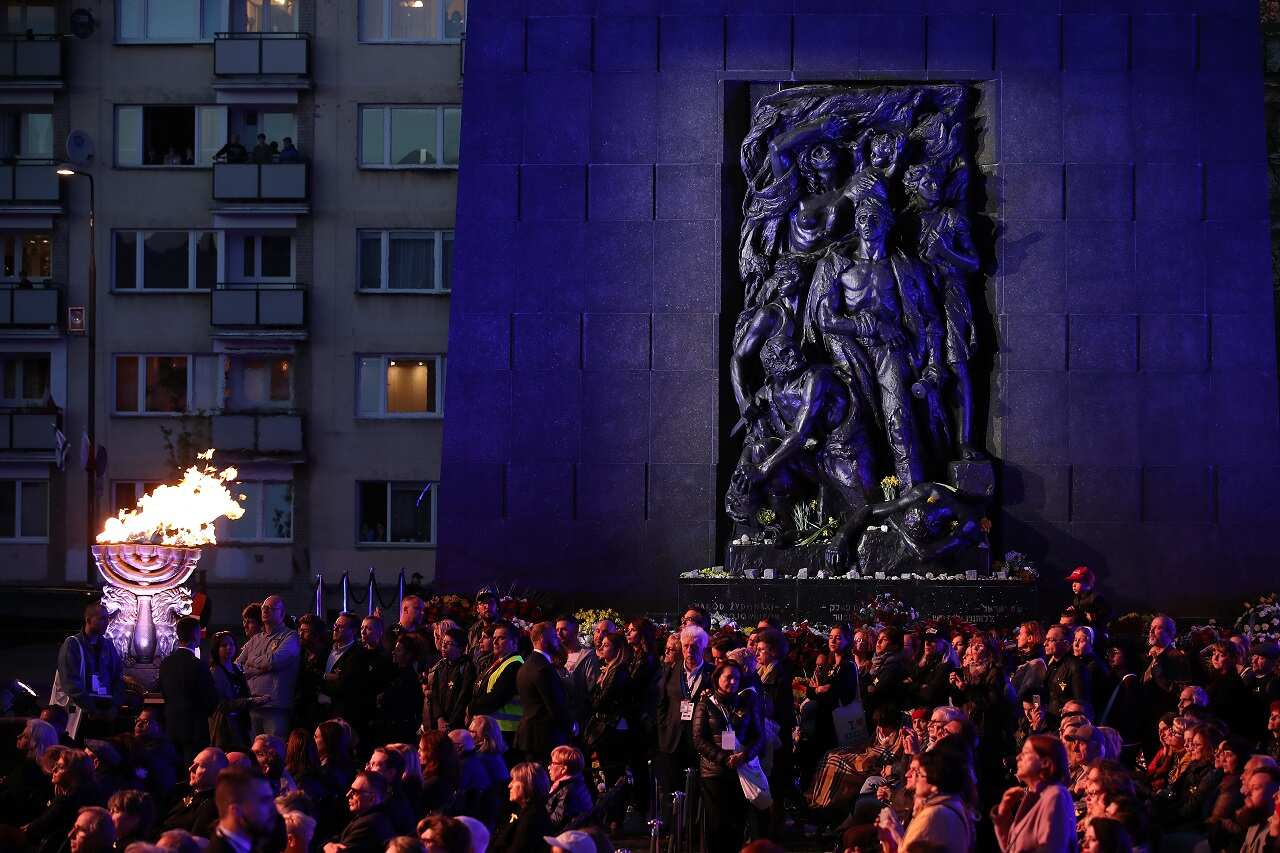 Poland commemorates the Warsaw Ghetto Uprising 75th Anniversary.