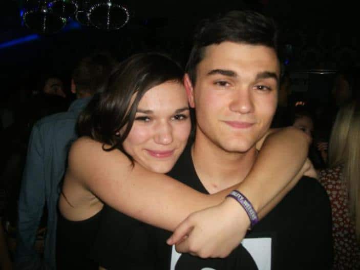 Micah and his sister Saffron. Picture courtesy of Jennifer Maxwell-Milne.