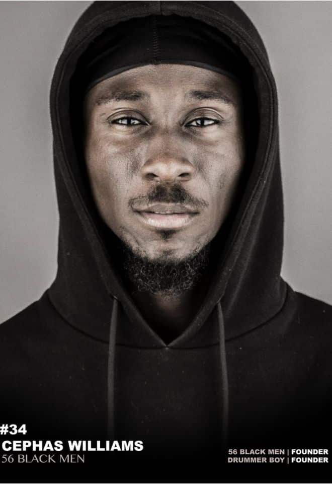 Founder of 56 Black Men, Cephas Williams.